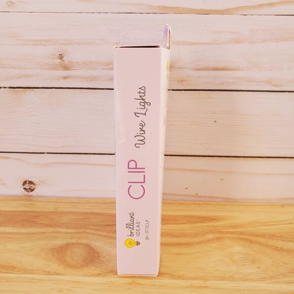 Brilliant Ideas Clip Wire Lights 20 LEDs 7 Ft Indoor Use Battery Operated - Picture 5 of 13